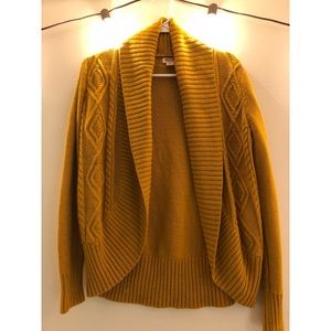 Mustard Yellow Cardigan